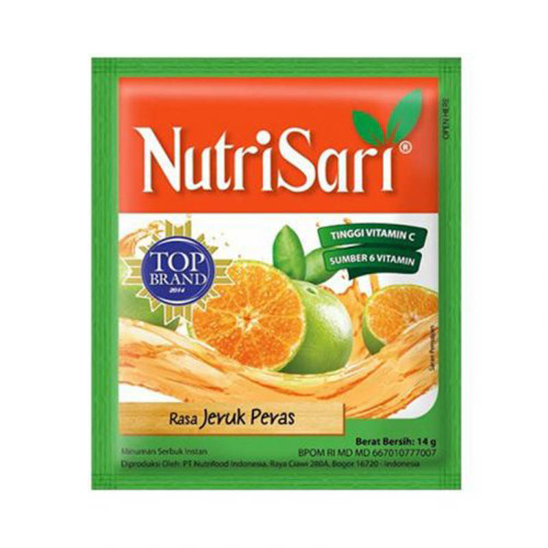 Nutrisari jeruk Peras 14GR