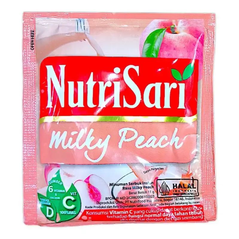 Nutrisari Milky Peach 11GR