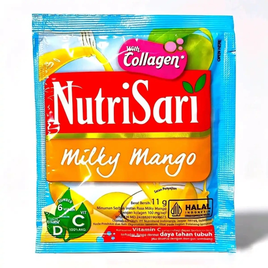 Nutrisari With Collagen Milky Manggo 11GR