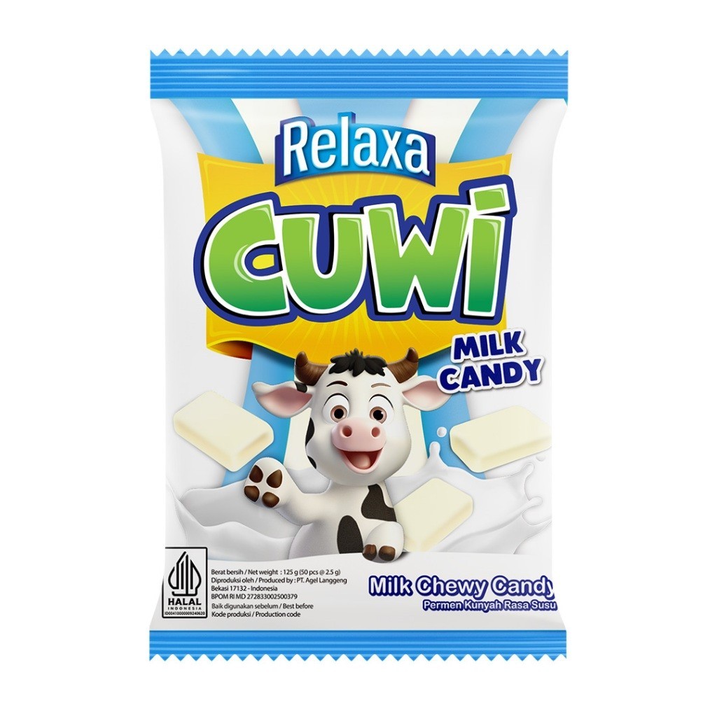 Relaxa Cuwi Milk Candy 125GR
