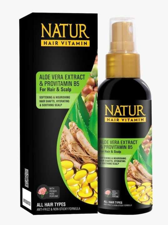 Natur Hair Vitamin Aloe Vera Extract & Provitamin B5 80ML