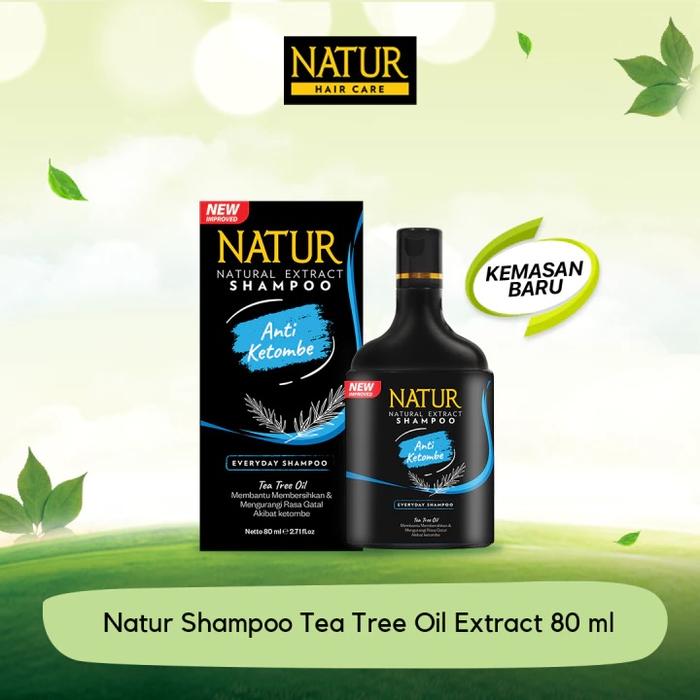 Natur Shampoo Tea Tree Oil 80ML