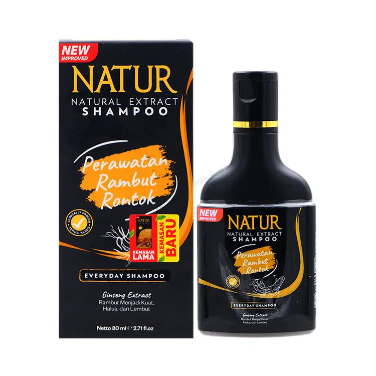 Natur Shampoo Gingseng Extract 80ML