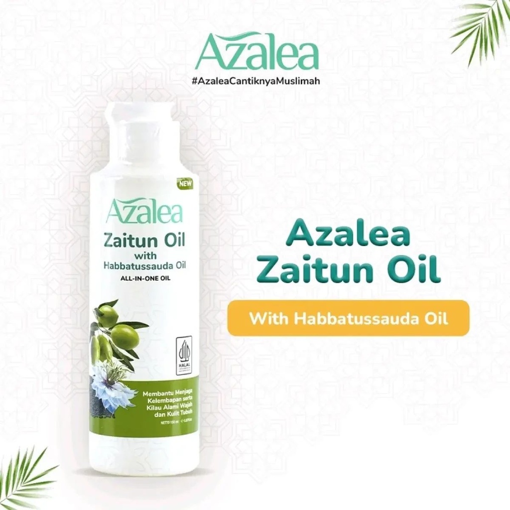 Azalea Zaitun Oil With Habbatussauda Oil 135ML