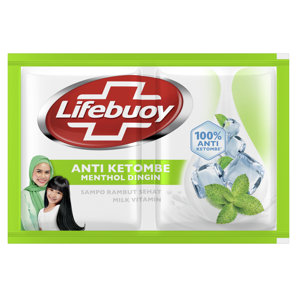Lifebuoy Shampoo Anti Ketombe Menthol Dingin 12x10GR