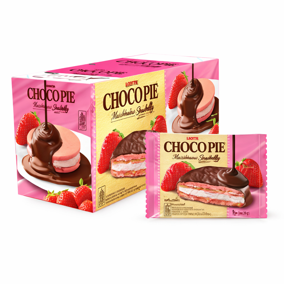Choco Pie Strawberry 26GR