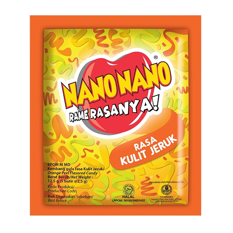 Nano Nano Kulit Jeruk 12,5GR
