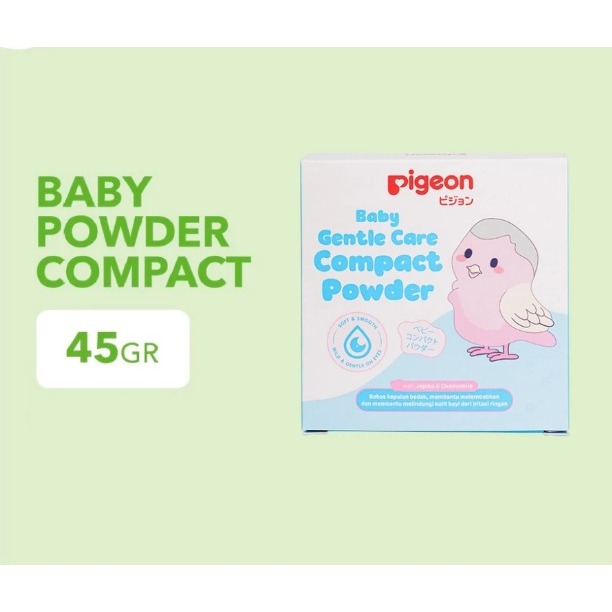 Pigeon Baby Gentle Care Compact Powder 45GR