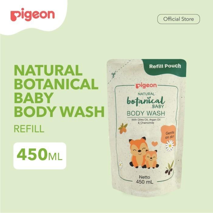 Pigeon Botanical Baby Body Wash Refill 450ML