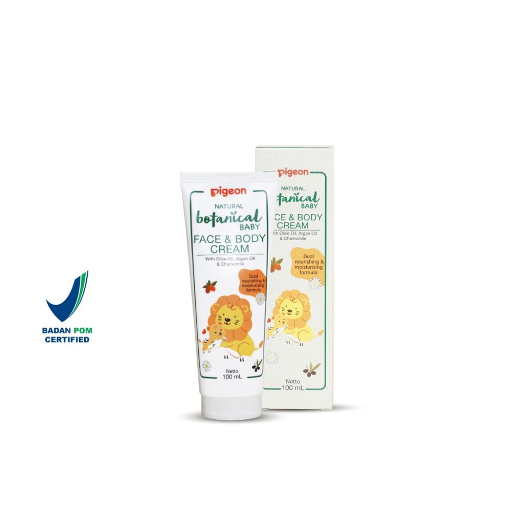 Pigeon Botanical Baby Face & Body Cream 100ML
