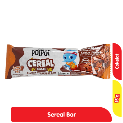 PoiPoi Cereal Bar Chocolate 15GR