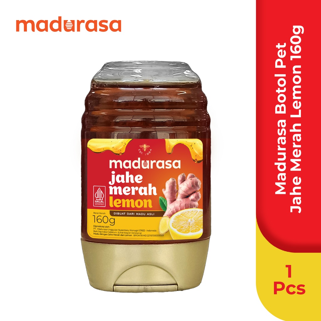 Madurasa Jahe Merah Lemon 160GR