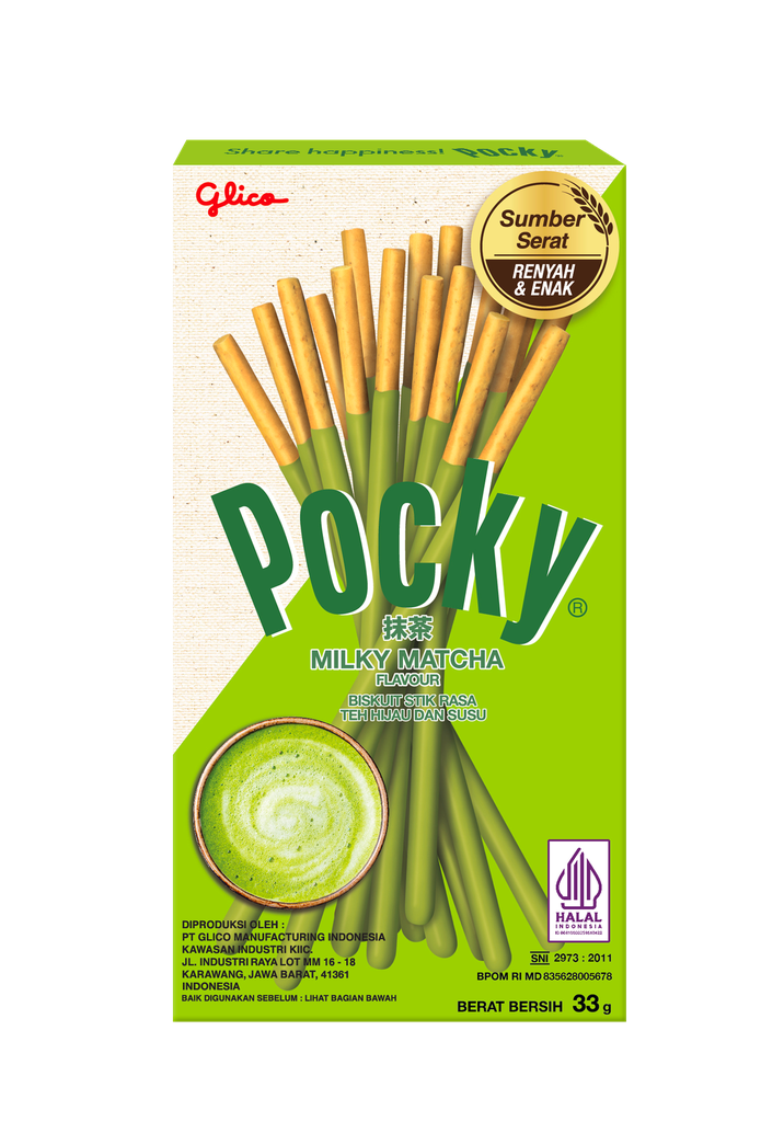 Glico Pocky Milky Matcha 35GR