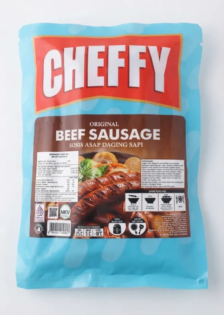 Cheffy Sosis Asap Daging Sapi 360GR
