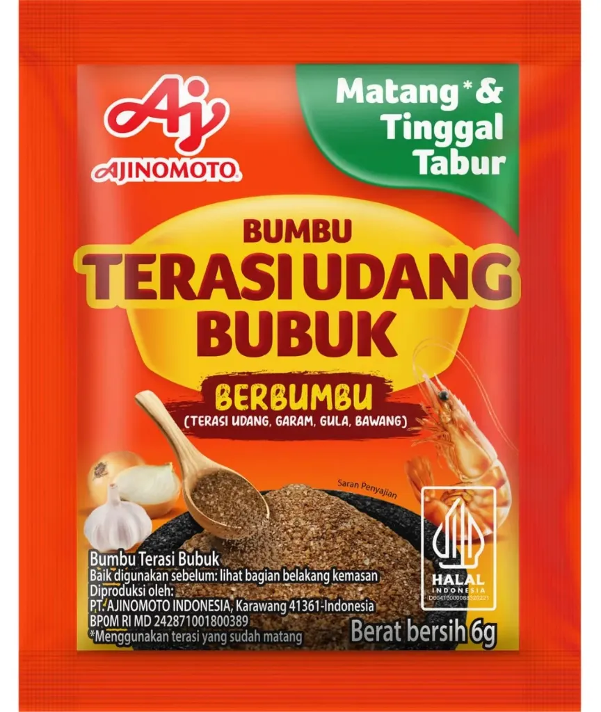 Ajinomoto Terasi Udang Bubuk 5X6GR