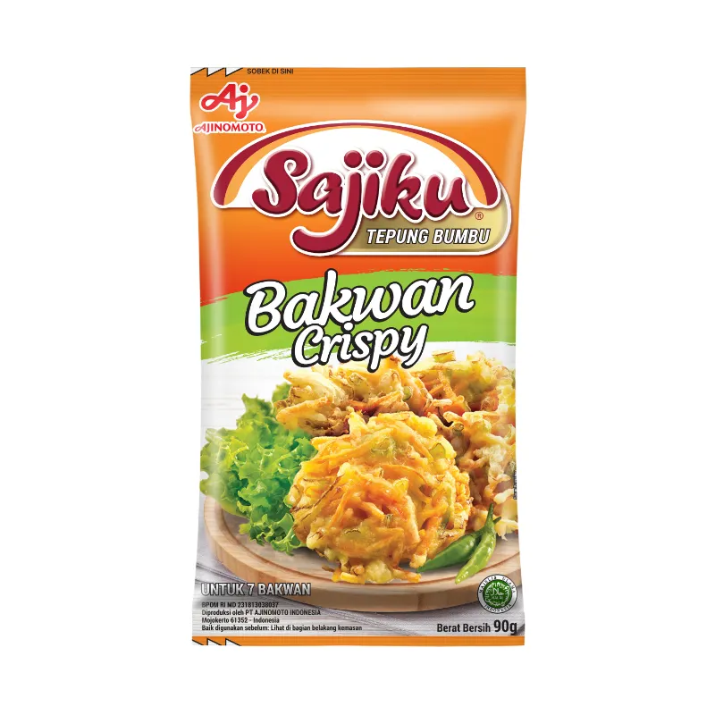 Ajinomoto Sajiku Tepung Bumbu Bakwan Crispy 90GR