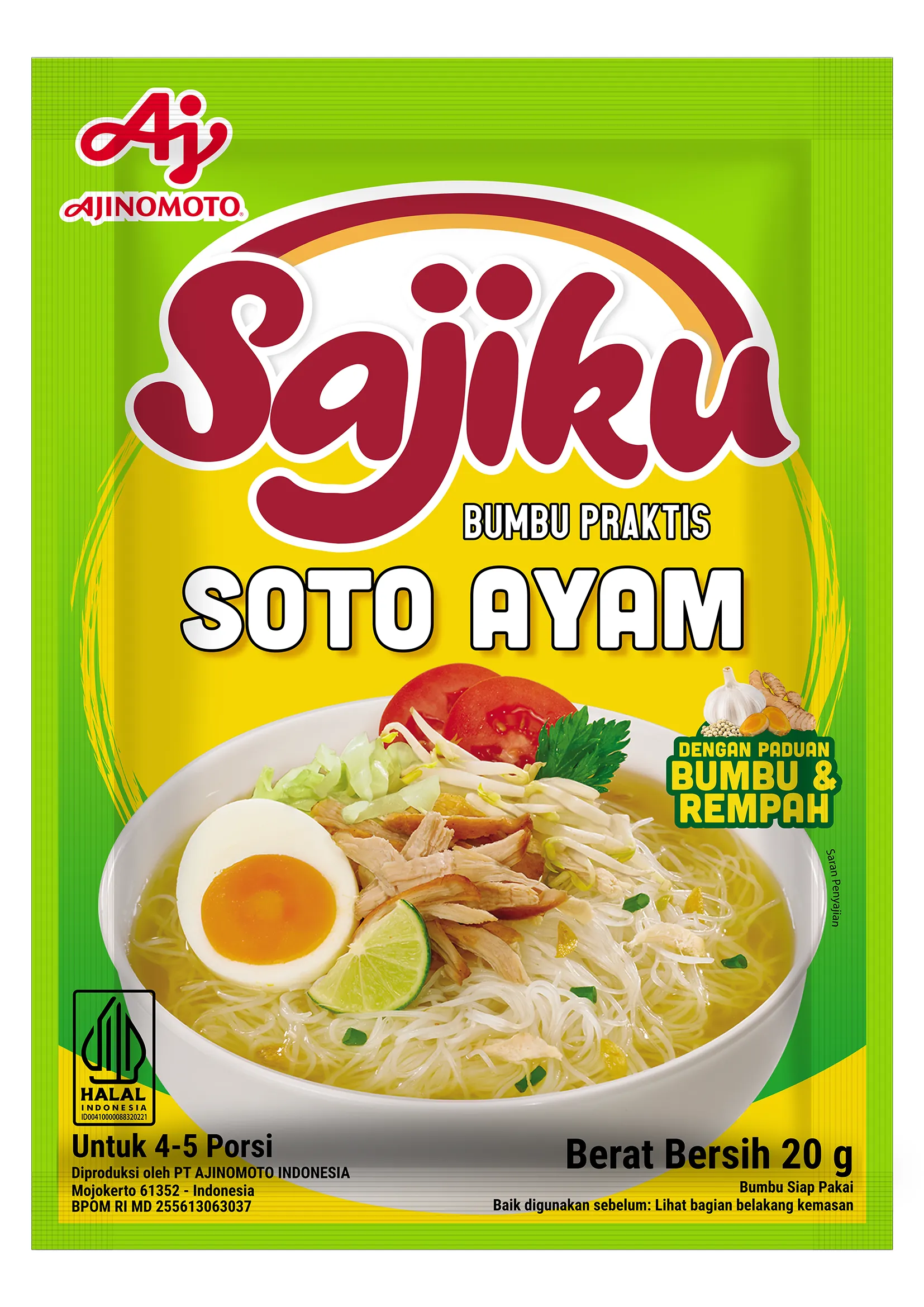 Sajiku Bumbu Praktis Soto Ayam 20GR
