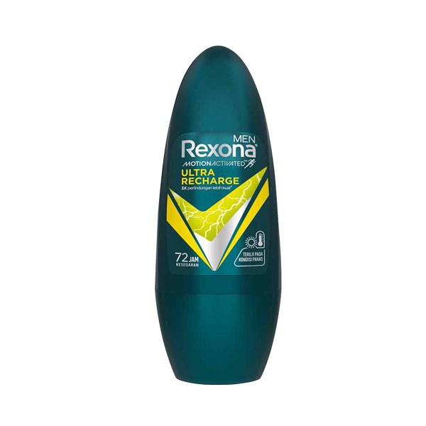 Rexona Roll On Men Ultra Recharge 72 Jam 45ML