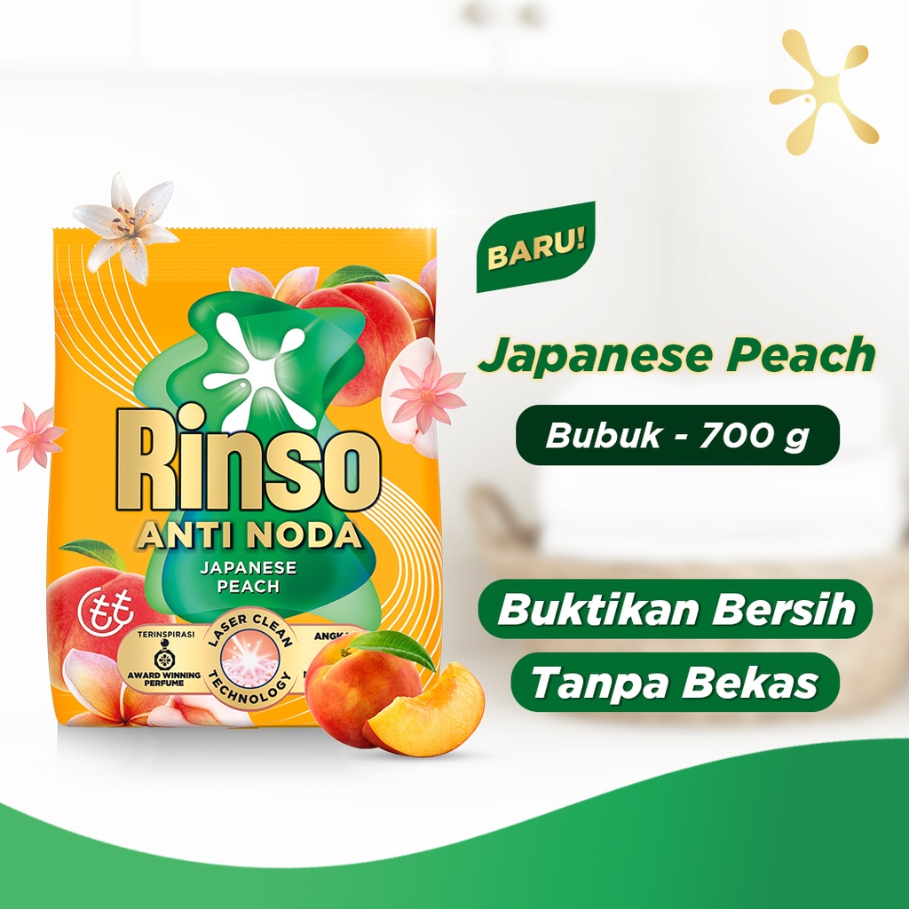 Rinso Powder Anti Noda Japanese Peach 700GR