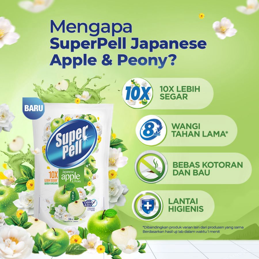 Superpell Japanese Apple & Peony 260GR