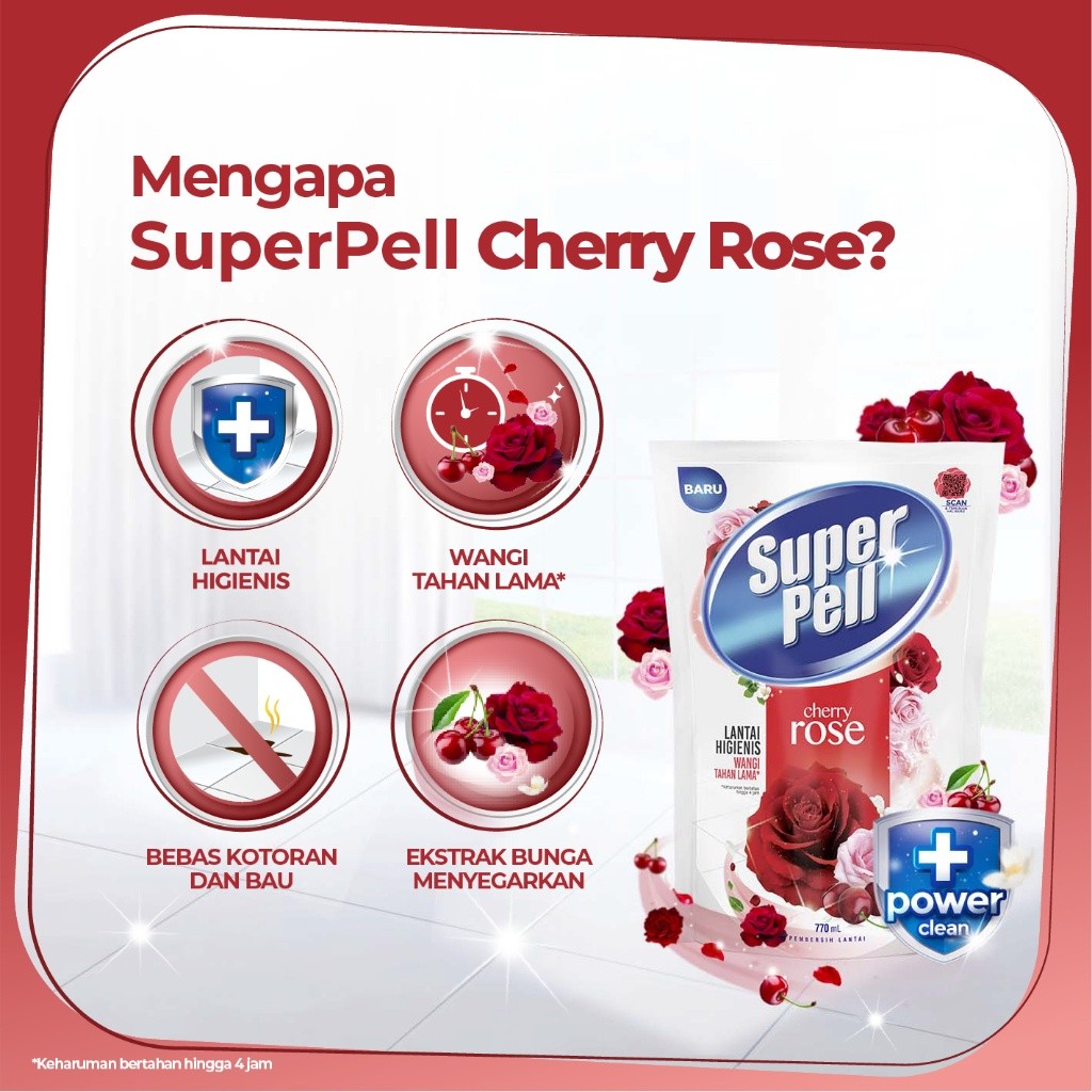 Superpell Cherry Rose 760GR