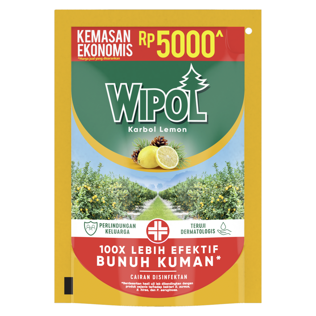 Wipol Karbol Lemon Pch 190GR