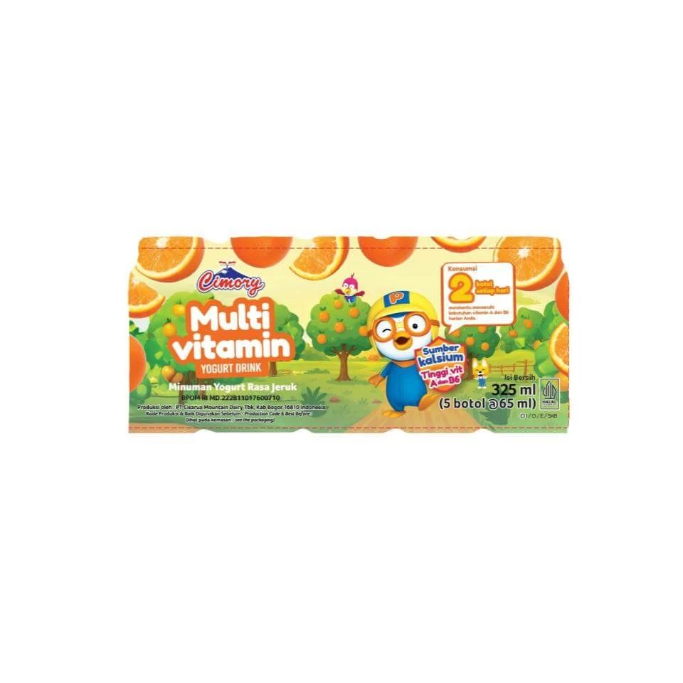 Cimory Yogurt Drink Multi Vitamin Jeruk Btl 5x65ML
