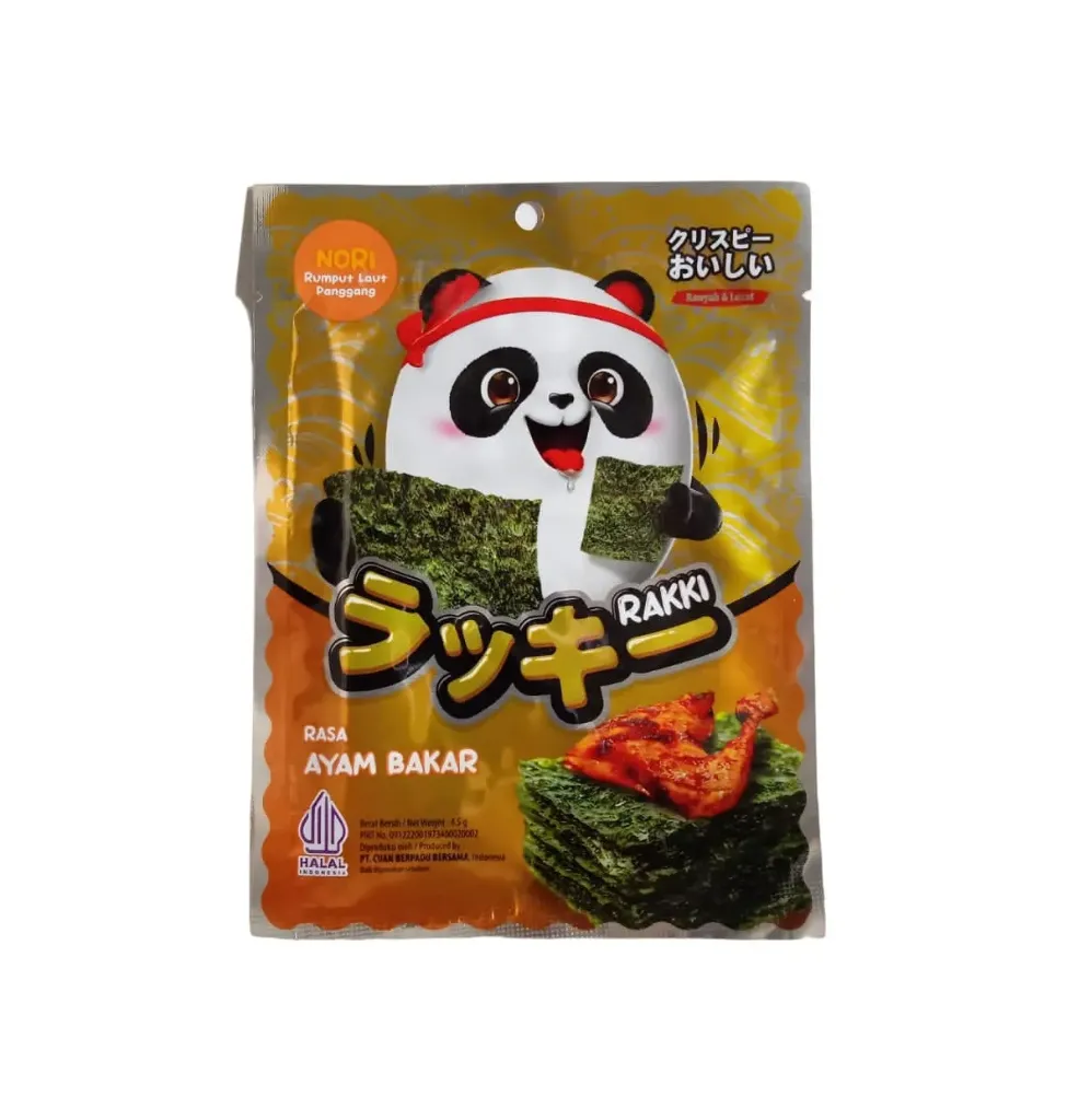 Rakki Nori Rumput Laut Ayam Bakar 4,5GR