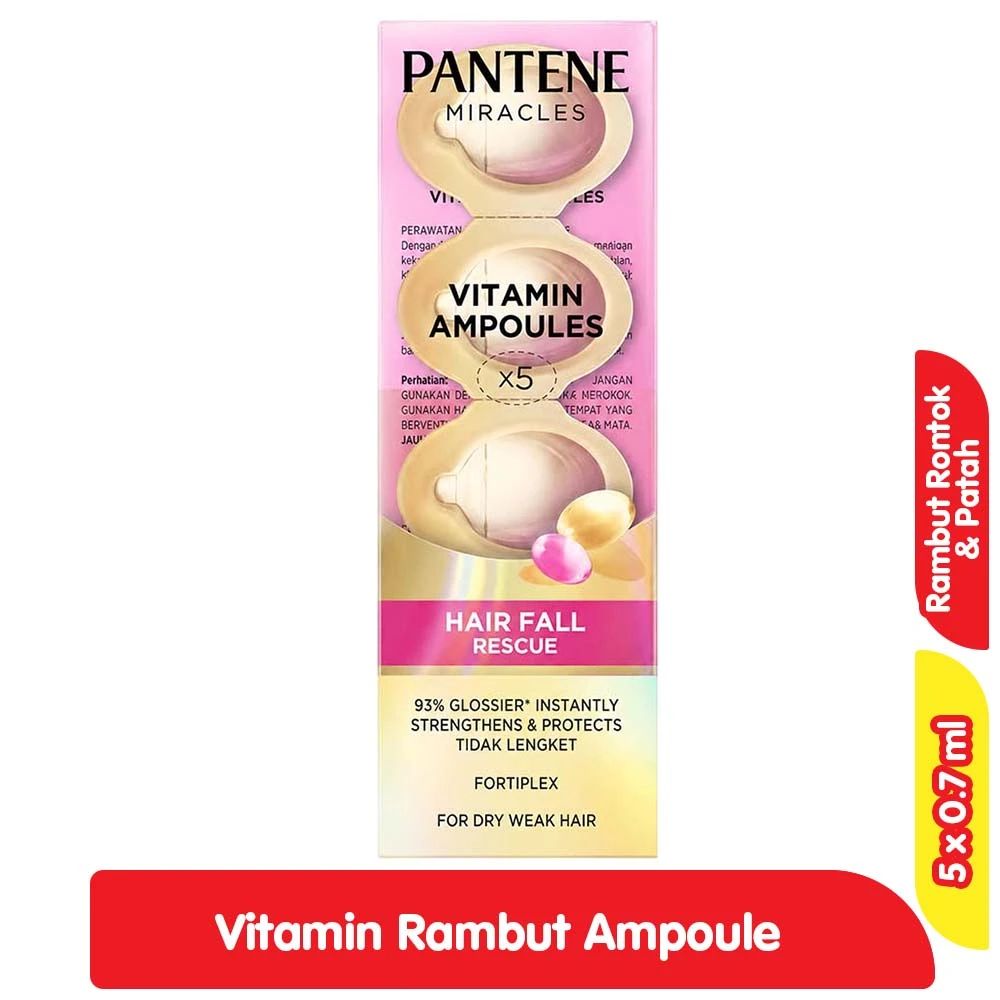 Pantene Vitamin Ampoules Hair Fall Rescue 5X0,7ML