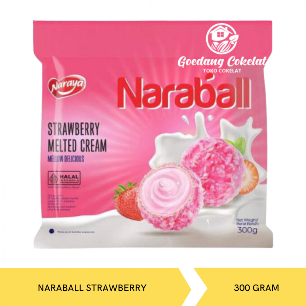 Naraya Naraball Strawberry Melted Cream 300GR