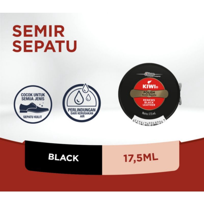 Kiwi Semir Sepatu Black 17,5ML
