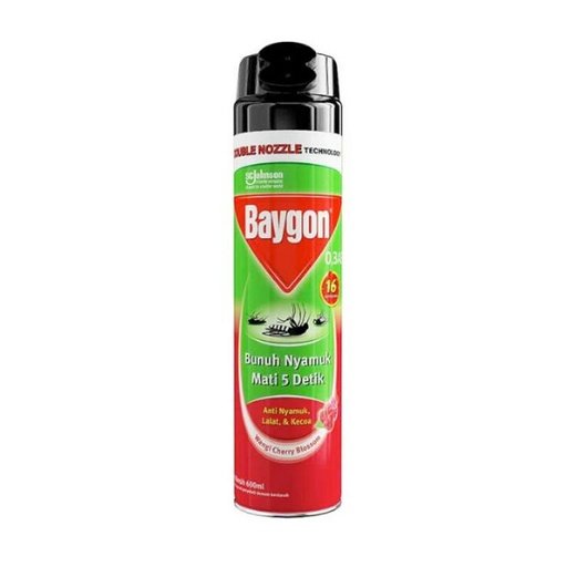 Baygon AE 16Jam Cherry Blossom 600ML