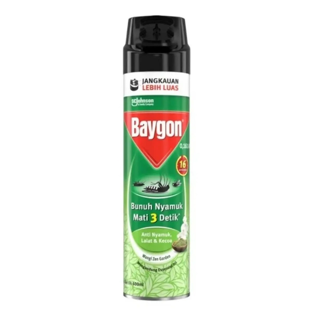 Baygon AE 16Jam Zen Garden 600ML
