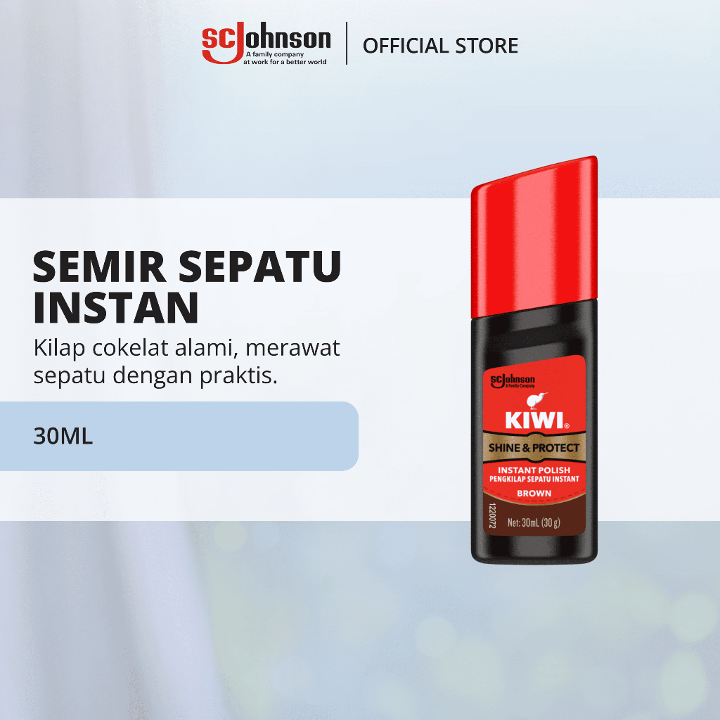 Kiwi Shine & Protect Brown 30ML