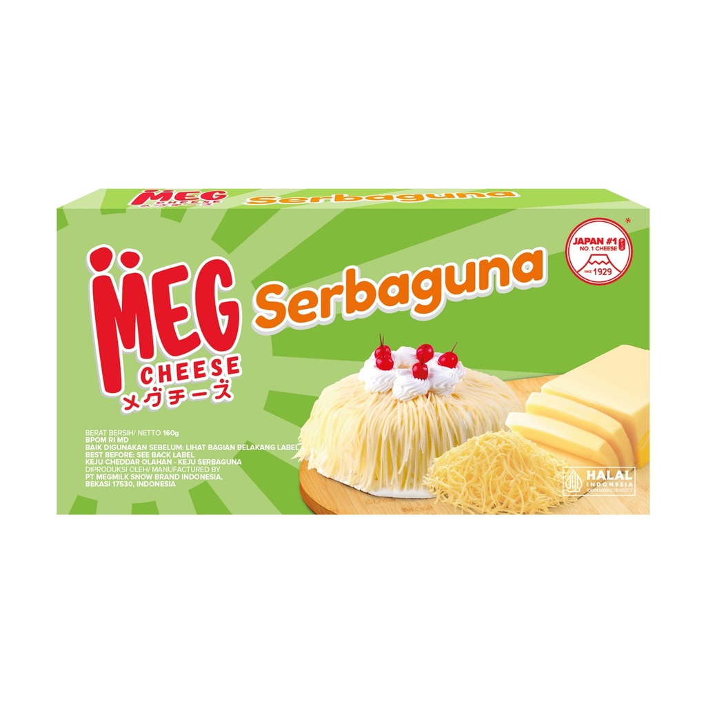 Meg Cheese Serbaguna 160GR