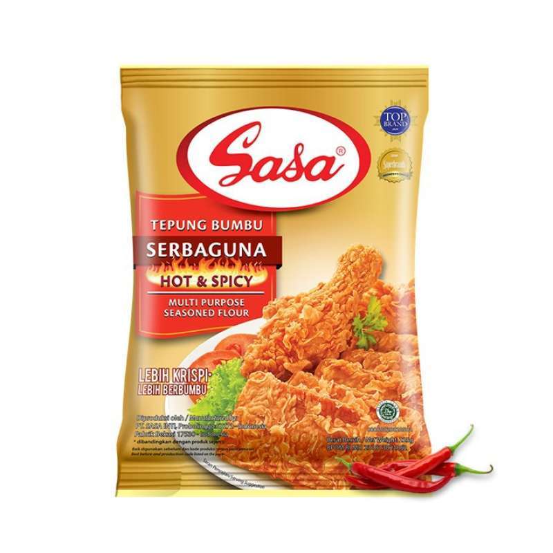 Sasa Tepung Bumbu Serbaguna Hot & Spicy 210GR