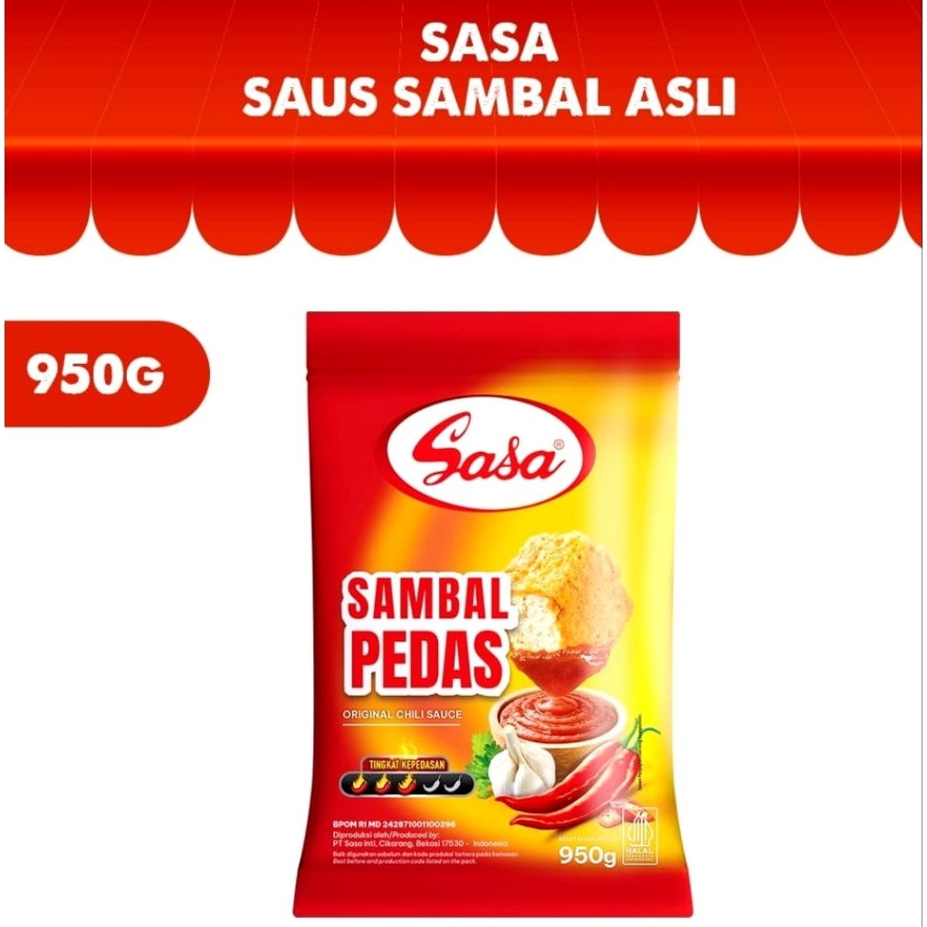 Sasa Sambal Pedas 950GR