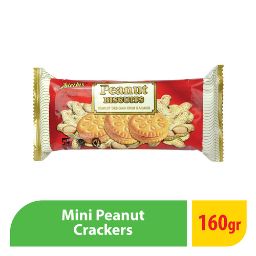 Interbis Biscuits Peanut 160GR