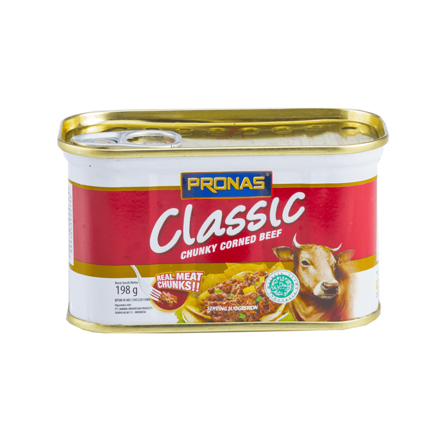 Pronas Classic Kornet Daging Sapi Chunky 198GR