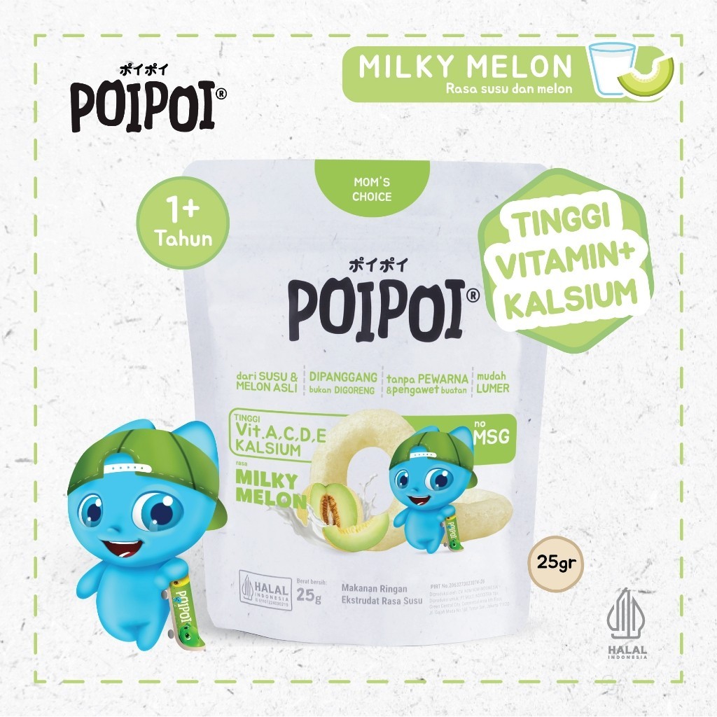 Poipoi Milky Melon 25GR