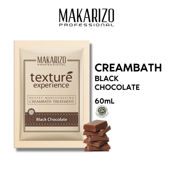 Makarizo Texture Experience Creambath Black Chocolate 60ML