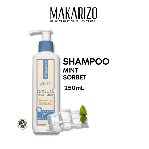 Makarizo Shampoo Texture Experience Mint Sorbet 250ML