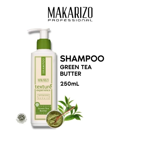 Makarizo Shampoo Texture Experience Green Tea Butter 250ML