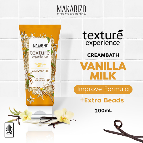 Makarizo Creambath Texture Experience Vanilla Milk 200ML