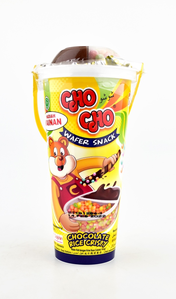Cho Cho Wafer Snack Chocolate Rice Crispy 29GR