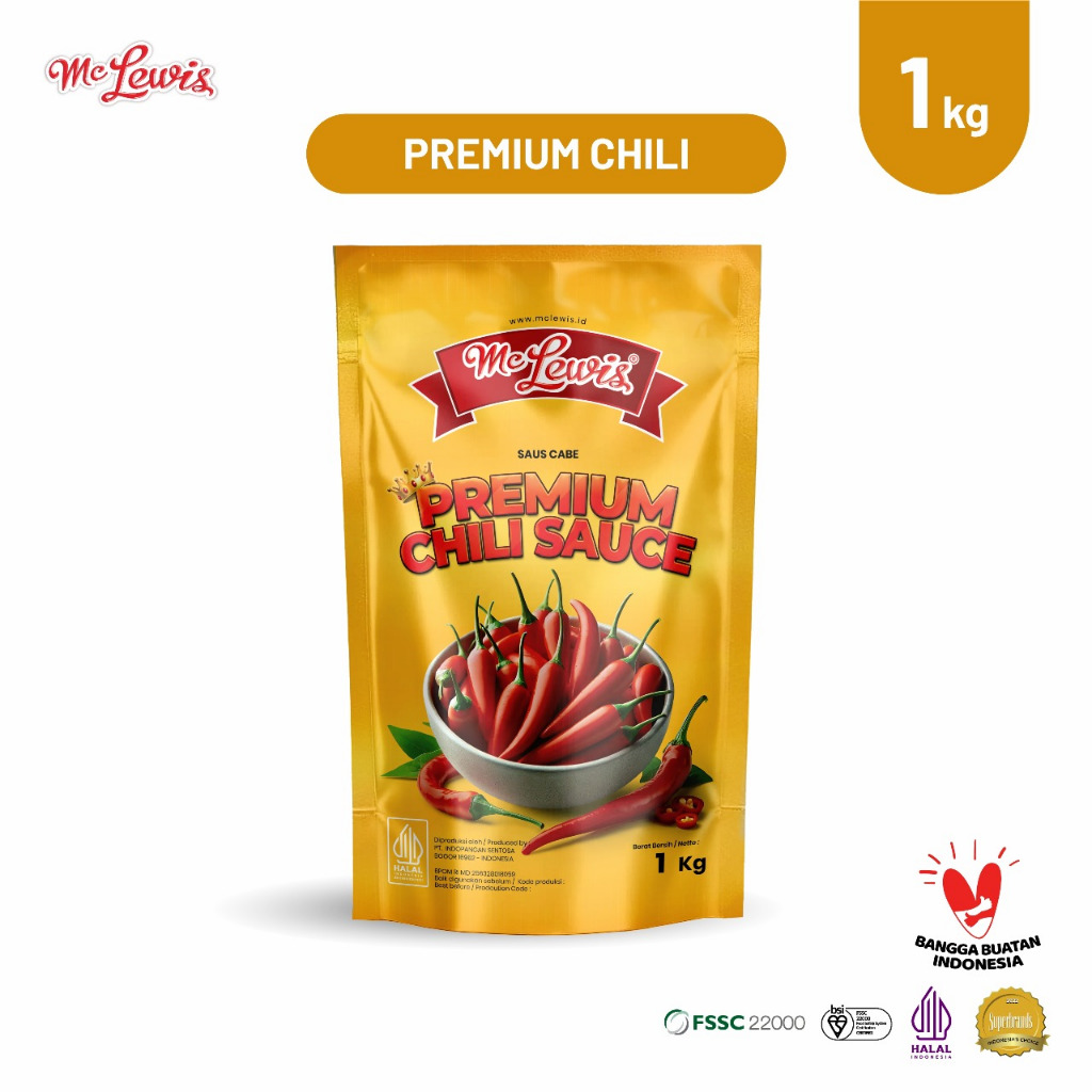 Mc Lewis Premium Chili Sauce 1KG