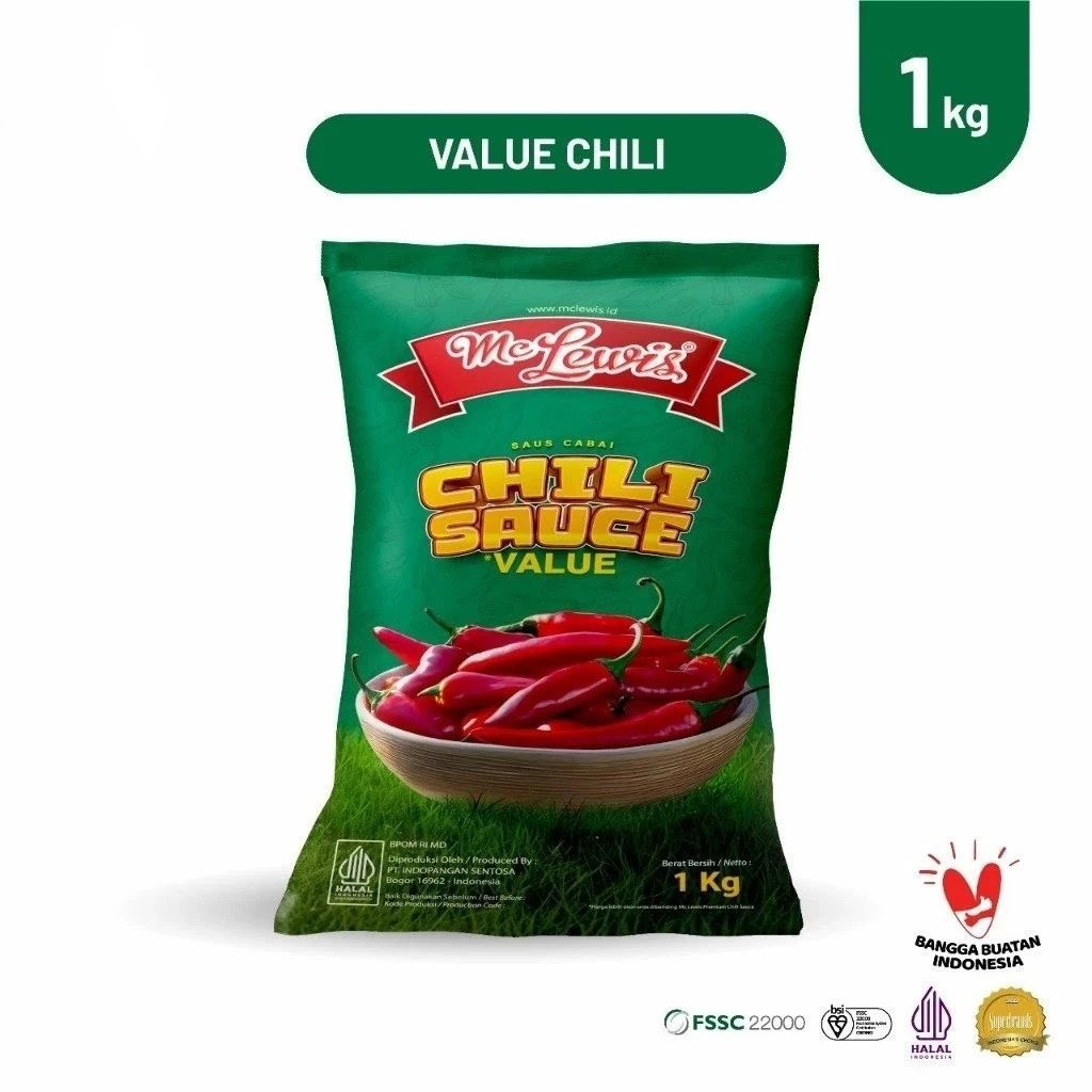 Mc Lewis Chili Sauce Value 1KG
