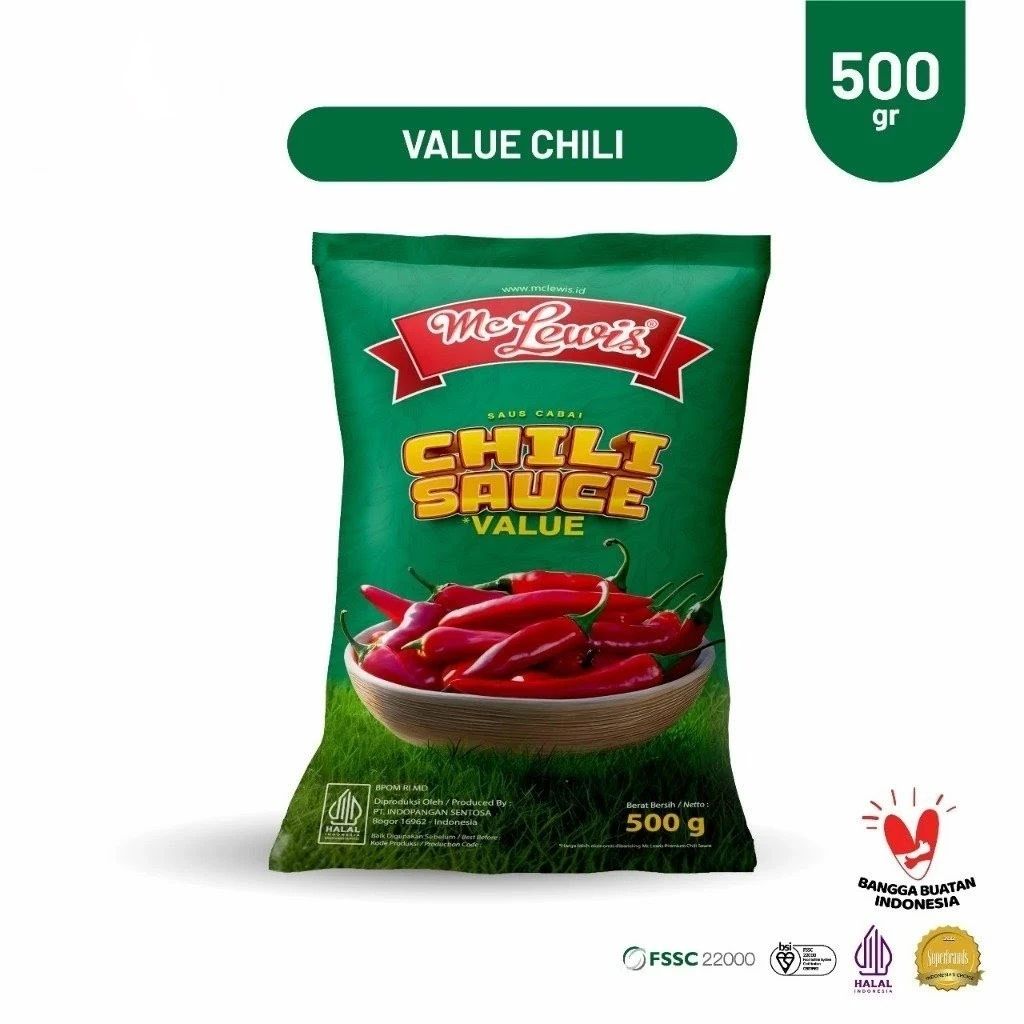 Mc Lewis Chili Sauce Value 500GR