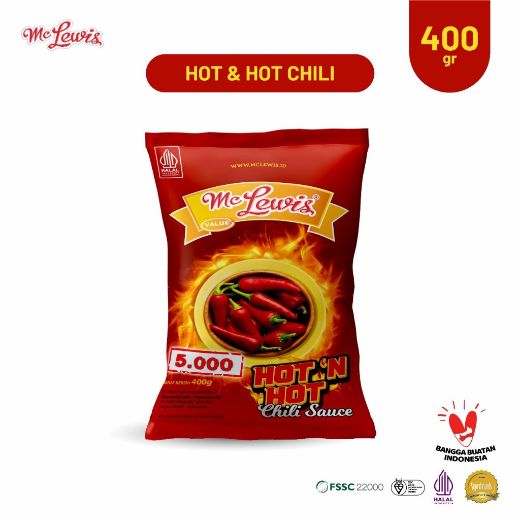 Mc Lewis Hot'n Hot 400GR