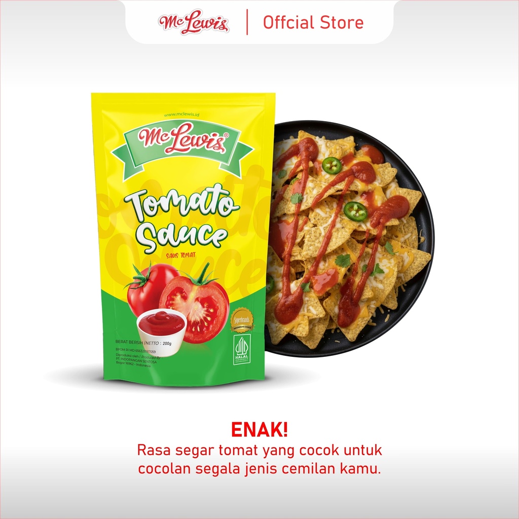 Mc Lewis Saus Tomat 200GR